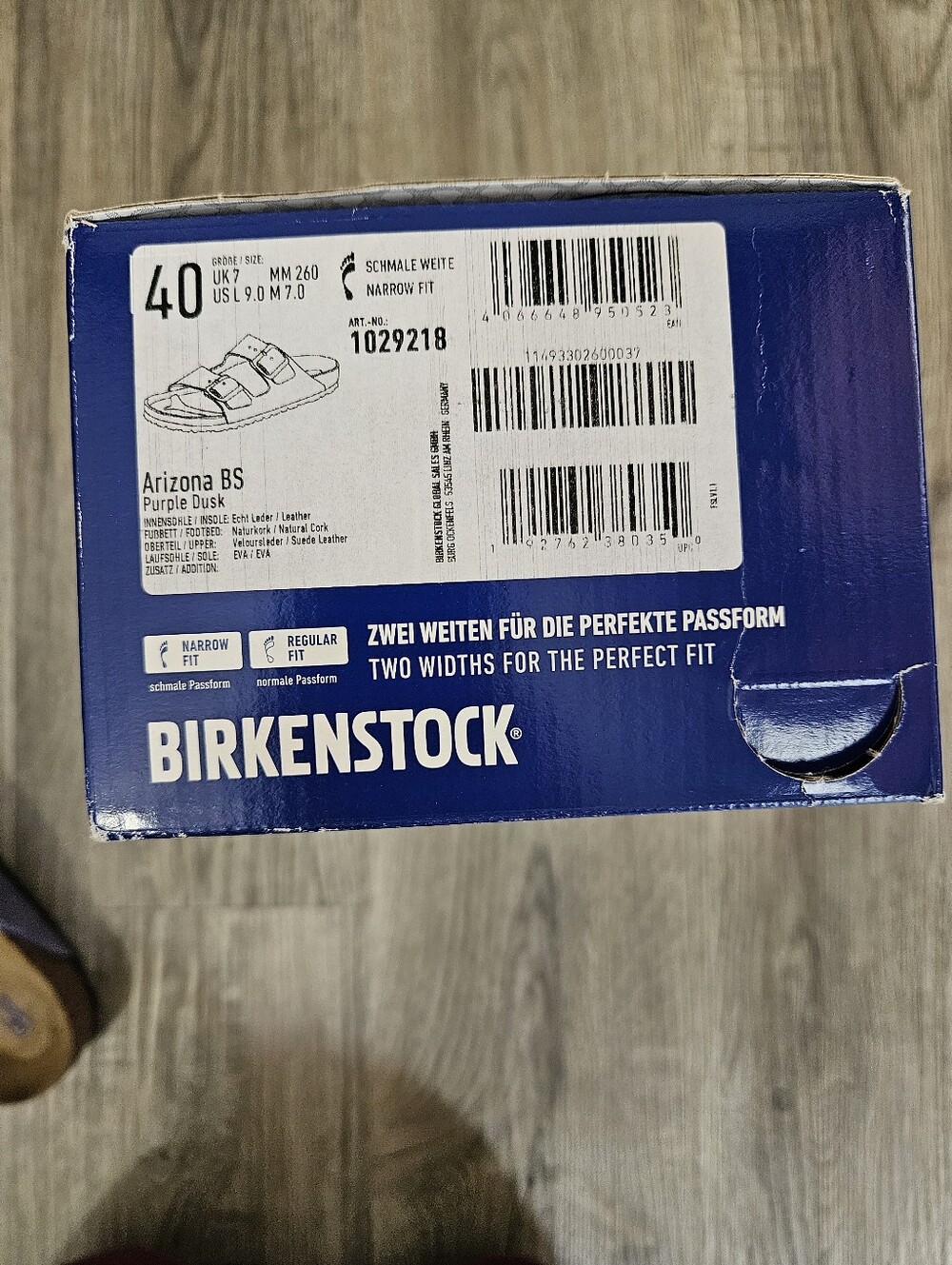 Birkenstock Arizona Purple Dusk 40 R - Picture 6 of 6